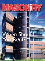 masonry and construction information