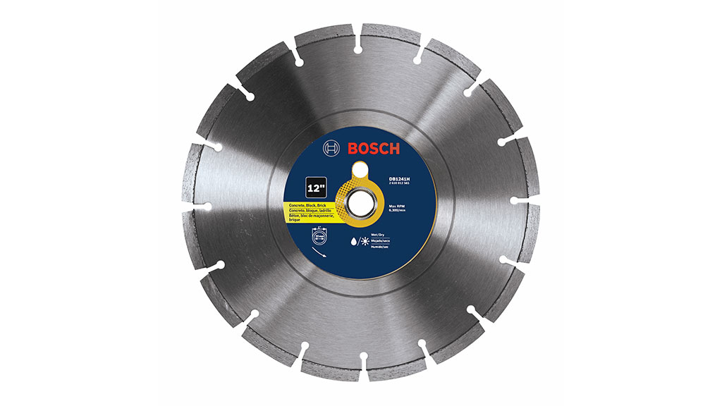12- and 14-In. Premium Segmented Rim Diamond Blades