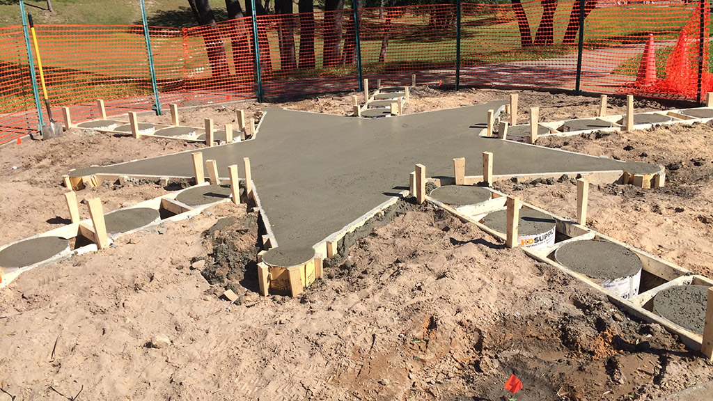 A number of installation products from LATICRETE were used in the project.