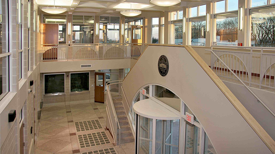 Image F: Lobby terrazzo, complete