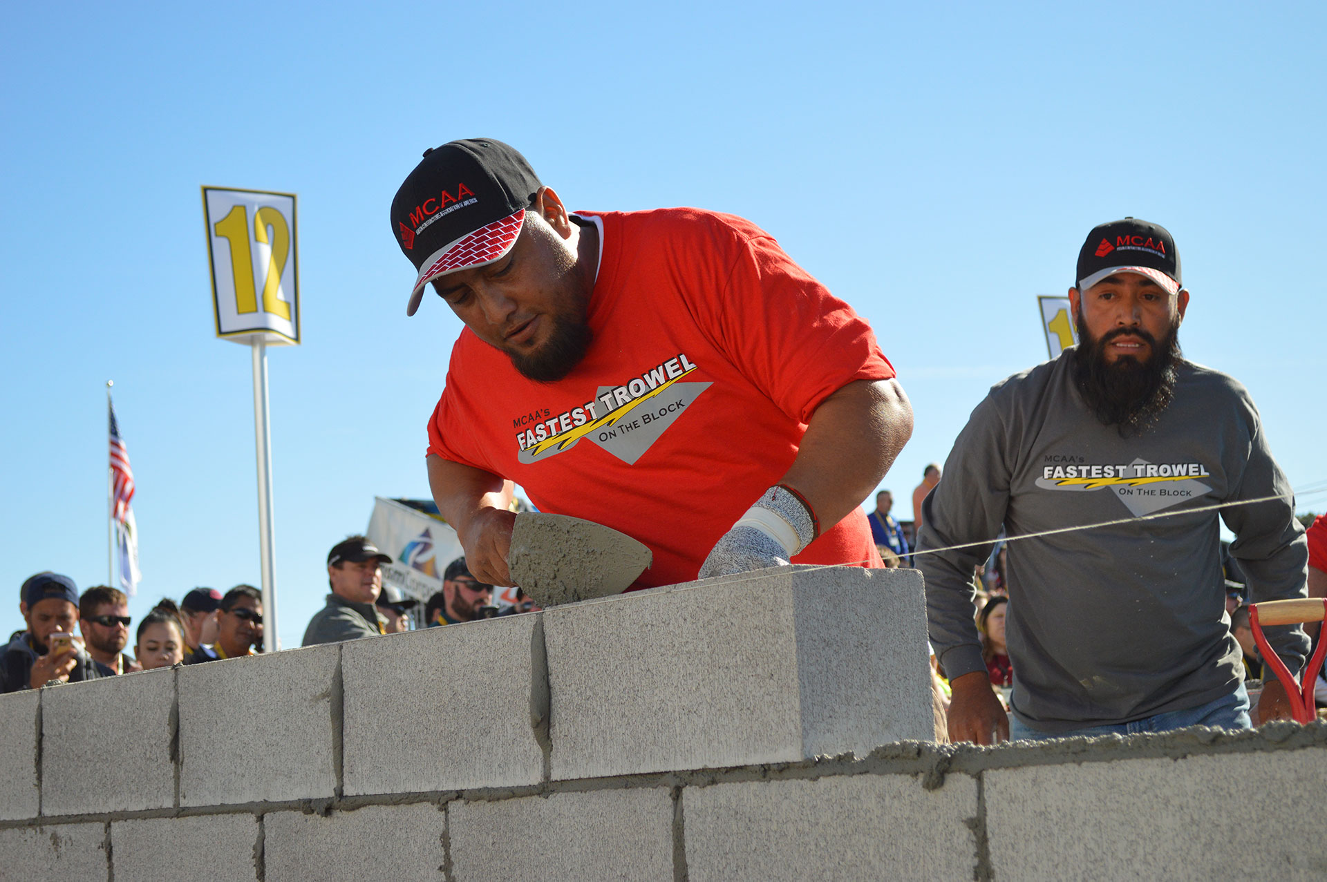 2018 Fastest Trowel on the Block, Second Place - Gerardo Patlan
