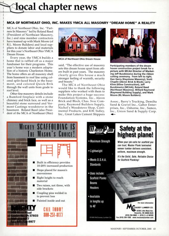 Masonry Magazine October 2000 Page. 63